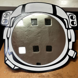 Espejo casco astronauta