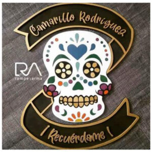 Calavera para puerta