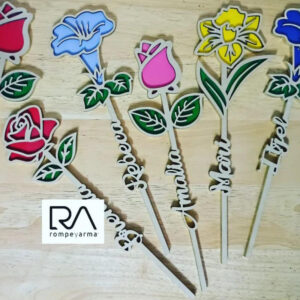 Flores con nombre