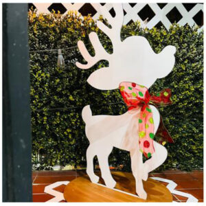 Venado blanco para entrada