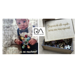 Rompecabezas sorpresa tamaño carta