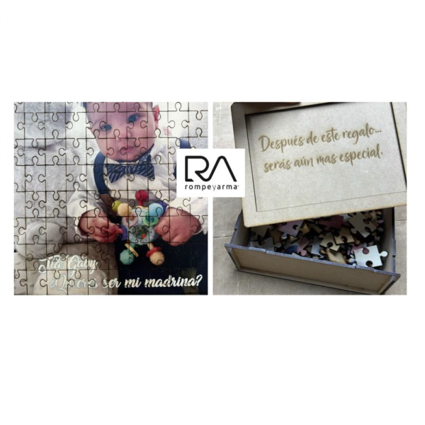 Rompecabezas sorpresa tamaño carta